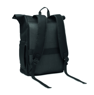 Logo trade promotional items picture of: Rolltop laptop rucksack 600D